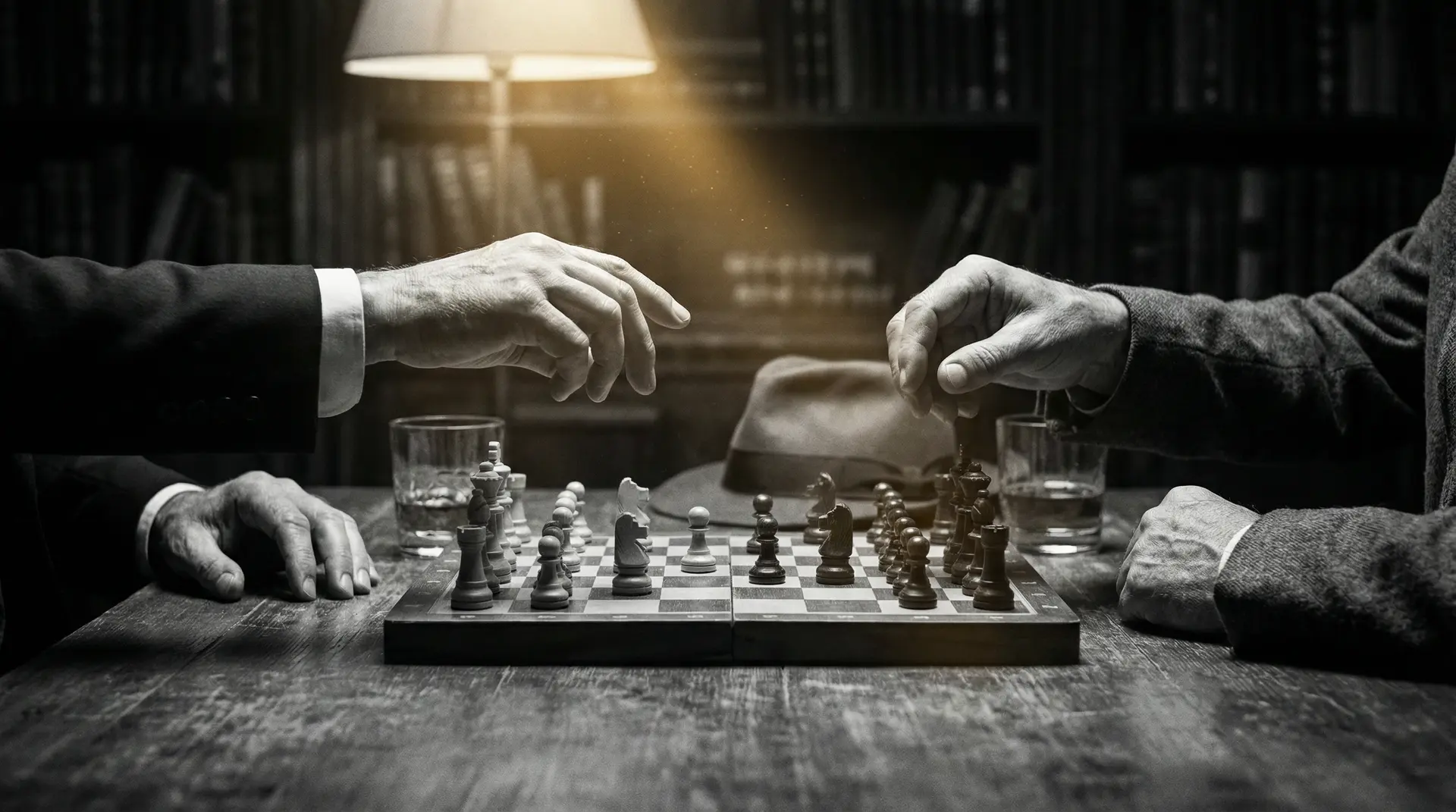 源氏新皮肤 艺术探索系列 - 非线性叙事，棋盘上的对弈象征命运的交错